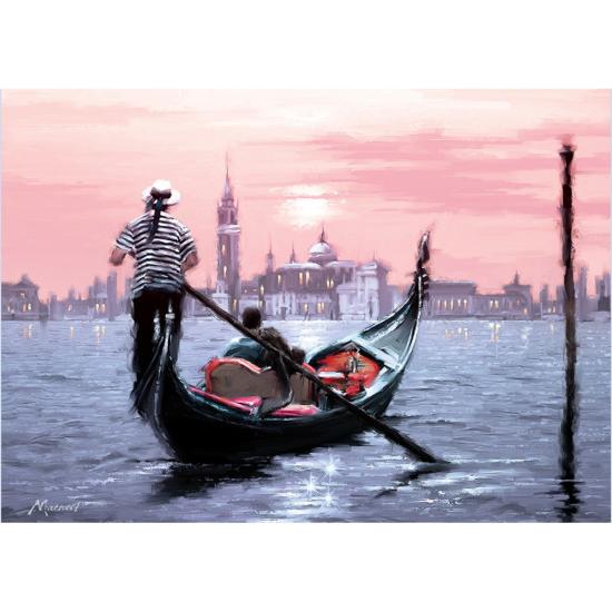 Puzzle Art Puzzle Venedig bei Sonnenuntergang 1000 Teile