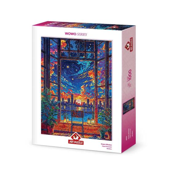 Puzzle Art Puzzle Traumfenster 1000 Teile