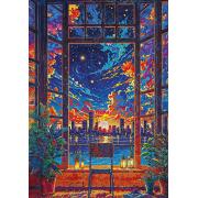 Puzzle Art Puzzle Traumfenster 1000 Teile
