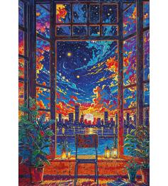 Puzzle Art Puzzle Traumfenster 1000 Teile