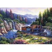 Puzzle Art Puzzle „Reisen mit dem Zug“ mit 1000 Teilen