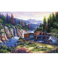 Puzzle Art Puzzle „Reisen mit dem Zug“ mit 1000 Teilen
