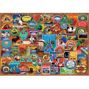 Puzzle Art Weltreisender Puzzle 1500 Teile