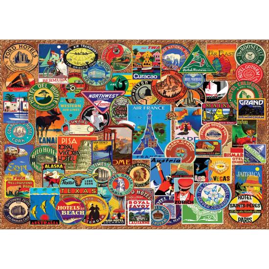 Puzzle Art Weltreisender Puzzle 1500 Teile