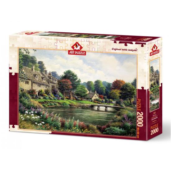 Puzzle Art Mountain Villa Puzzle 2000 Teile