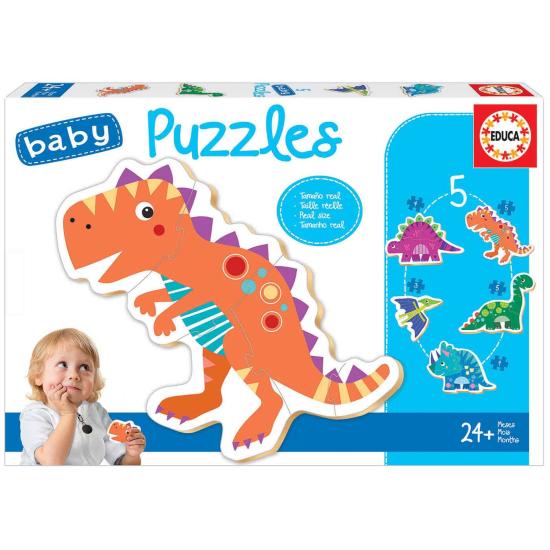 Puzzle Baby Educa Progressive Dinosaurier Puzzle Baby Educa Progressive Dinosaurier