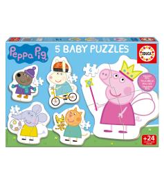 Puzzle Baby Educa Progressive Peppa Pig