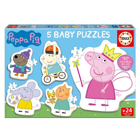 Puzzle Baby Educa Progressive Peppa Pig