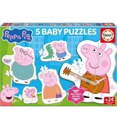 Puzzle Baby Educa Progressive Peppa Pig