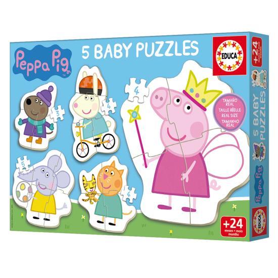 Puzzle Baby Educa Progressive Peppa Pig