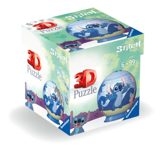 Puzzleball 3D Ravensburger Disney Stitch 55 Teile