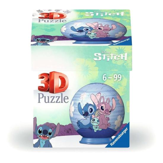 Puzzleball 3D Ravensburger Disney Stitch 55 Teile
