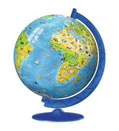Puzzleball 3D Ravensburger geografischer Globus mit 180 Teilen