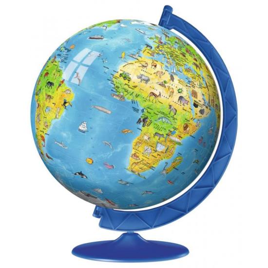 Puzzleball 3D Ravensburger geografischer Globus mit 180 Teilen