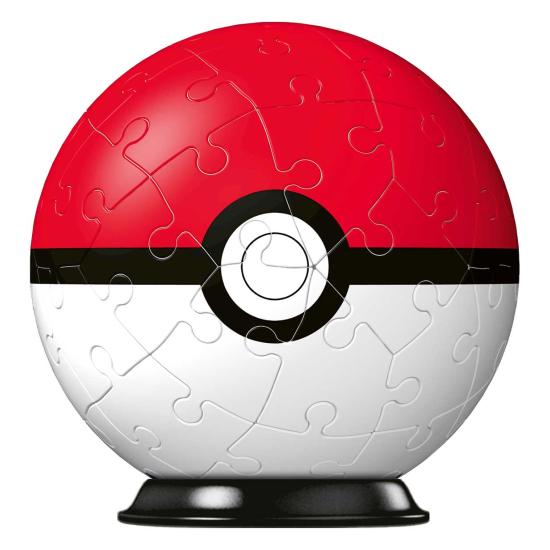 Ravensburger Pokemon Pokeball 3D-Puzzleball 55 Teile Ravensburger Pokemon Pokeball 3D-Puzzleball 55 Teile