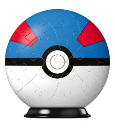 Puzzleball 3D Ravensburger Pokemon Superball 55 Teile