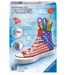 Puzzleball 3D Ravensburger Sneaker American Style mit 108 Teilen