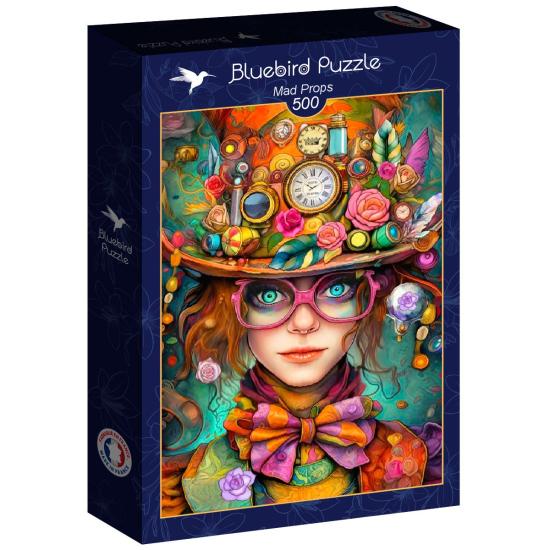 Puzzle Bluebird Verrückte Requisiten 500 Teile