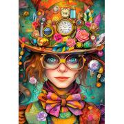 Puzzle Bluebird Verrückte Accessoires, limitierte Edition 2000 T