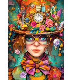 Puzzle Bluebird Verrückte Accessoires, limitierte Edition 2000 T