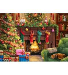 Bluebird Cozy Christmas Evening Puzzle 500 Teile