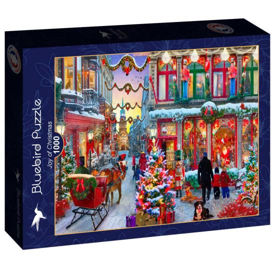 Puzzle Bluebird Weihnachtsfreude 1000 Teile