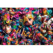 Puzzle Bluebird Alice Im Graffitiland 2000 Teile