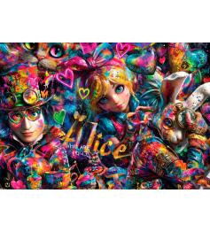 Puzzle Bluebird Alice Im Graffitiland 2000 Teile