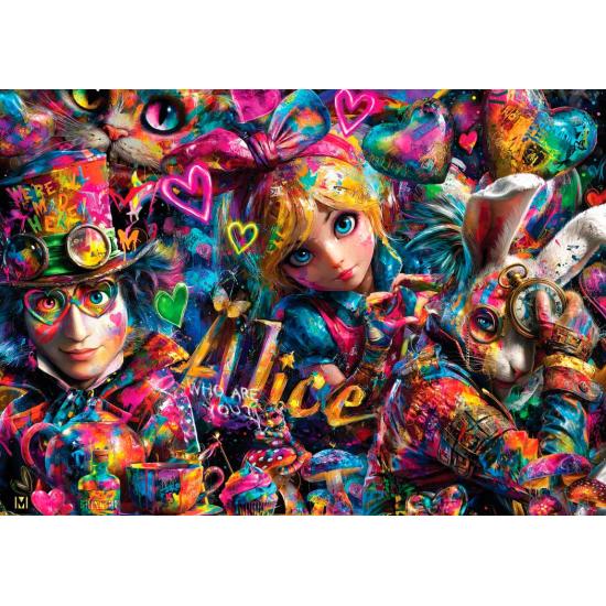 Puzzle Bluebird Alice Im Graffitiland 2000 Teile