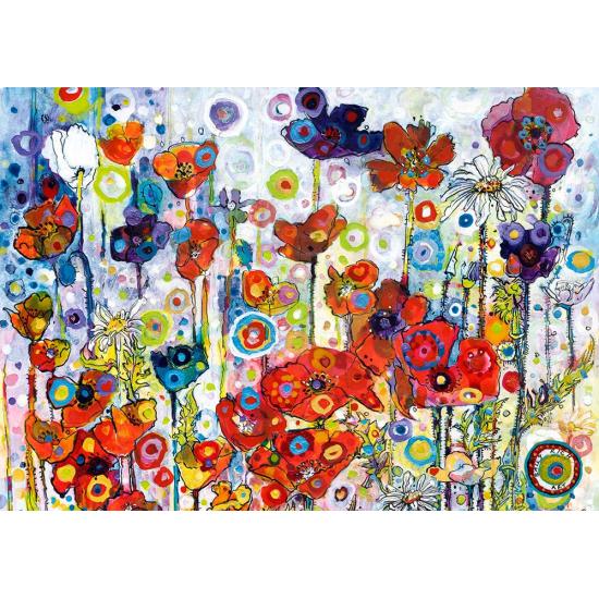 Bluebird Poppies Puzzle 1000 Teile