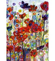 Bluebird Poppies Puzzle 1000 Teile