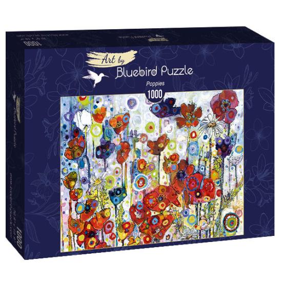 Bluebird Poppies Puzzle 1000 Teile