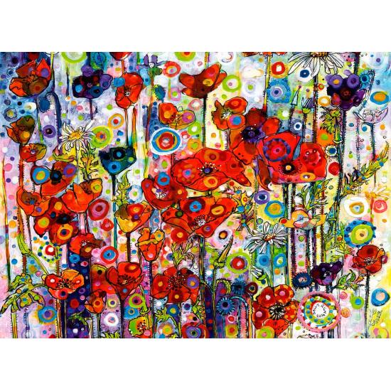 Bluebird Poppies Puzzle 6000 Teile
