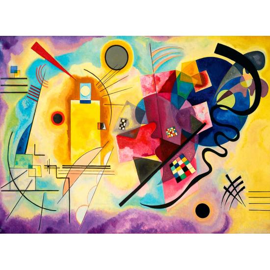 Bluebird Gelb Rot Blau 6000 Teile Puzzle