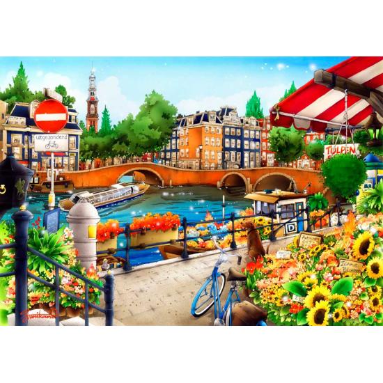 Bluebird Amsterdam Puzzle 1500 Teile