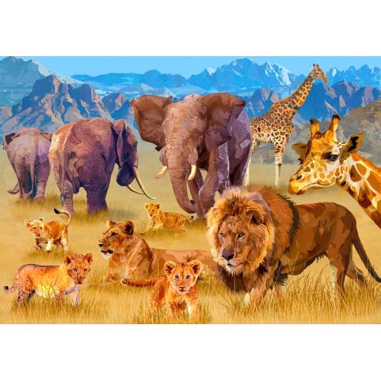 Bluebird Tiere der Savannah Puzzle 1500 Teile
