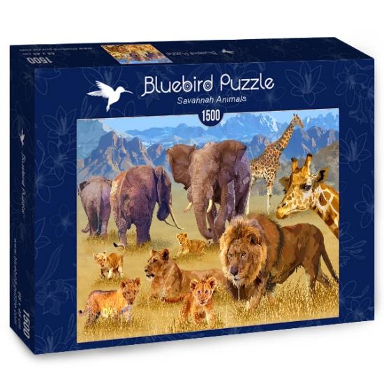 Bluebird Tiere der Savannah Puzzle 1500 Teile