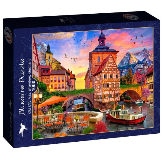 Puzzle Bluebird Altes Rathaus, Bramberg, Deutschland 1000 Teile