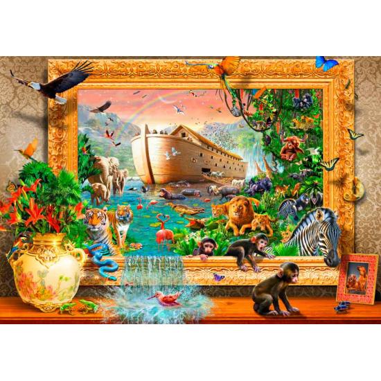 Bluebird Arche Noah, gerahmtes 1500-teiliges Puzzle Bluebird Arche Noah, gerahmtes 1500-teiliges Puzzle