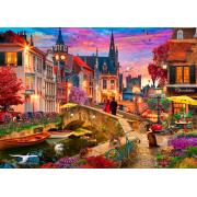 Puzzle Bluebird Abend Am Kanal 1000 Teile