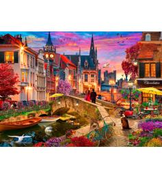 Puzzle Bluebird Abend Am Kanal 1000 Teile