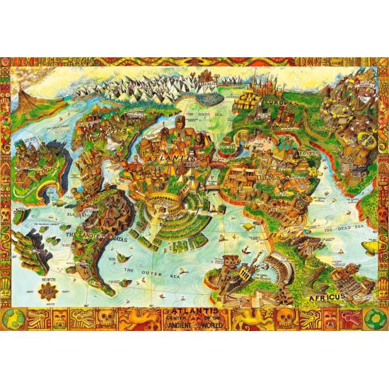 Bluebird Atlantis Zentrum der Antiken Welt Puzzle 1000 Teile Bluebird Atlantis Zentrum der Antiken Welt Puzzle 1000 Teile