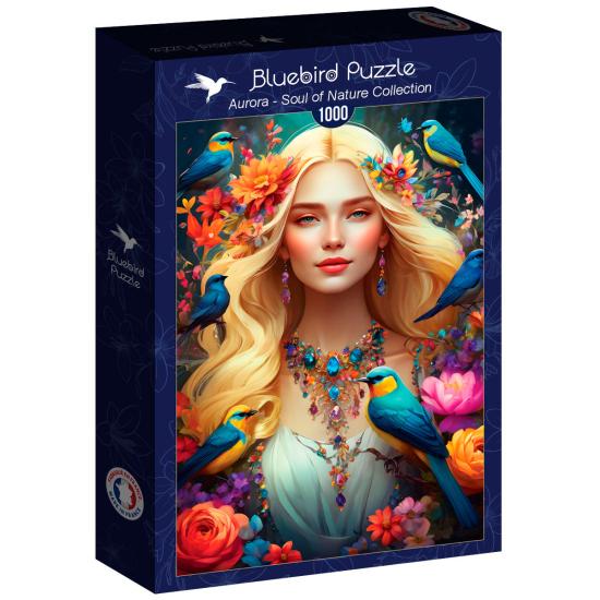 Puzzle Bluebird Aurora 1000 Teile