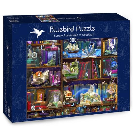 Bluebird Library Adventures Puzzle 3000 Teile