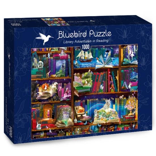 Bluebird Puzzle Adventures in the Library 1000 Teile