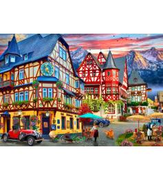 Puzzle Bluebird Bacharach, Rheintal 1000 Teile