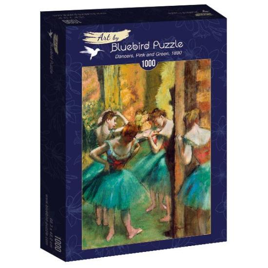 Bluebird Ballerinas Puzzle, Rosa und Grün, 1000 Teile