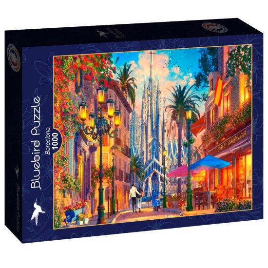 Puzzle Bluebird Barcelona 1000 Teile