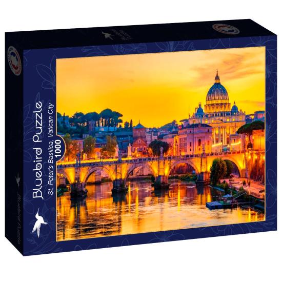 Bluebird Puzzle Petersdom, Vatikan 1000 Teile