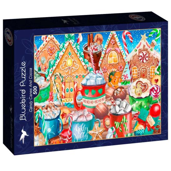 Puzzle Bluebird Zuckerstangen Und Kakao 500 Teile
